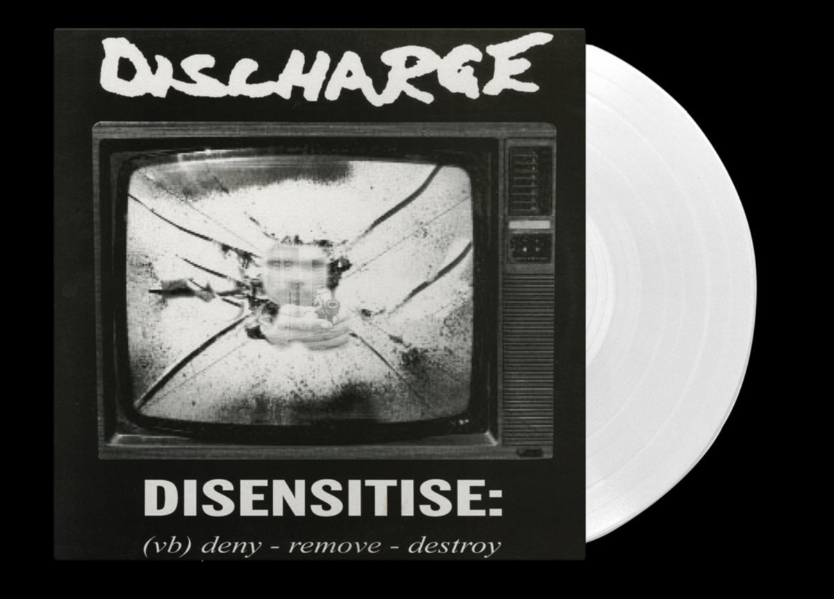 Discharge - Disensitise (Limited Edition White Vinyl